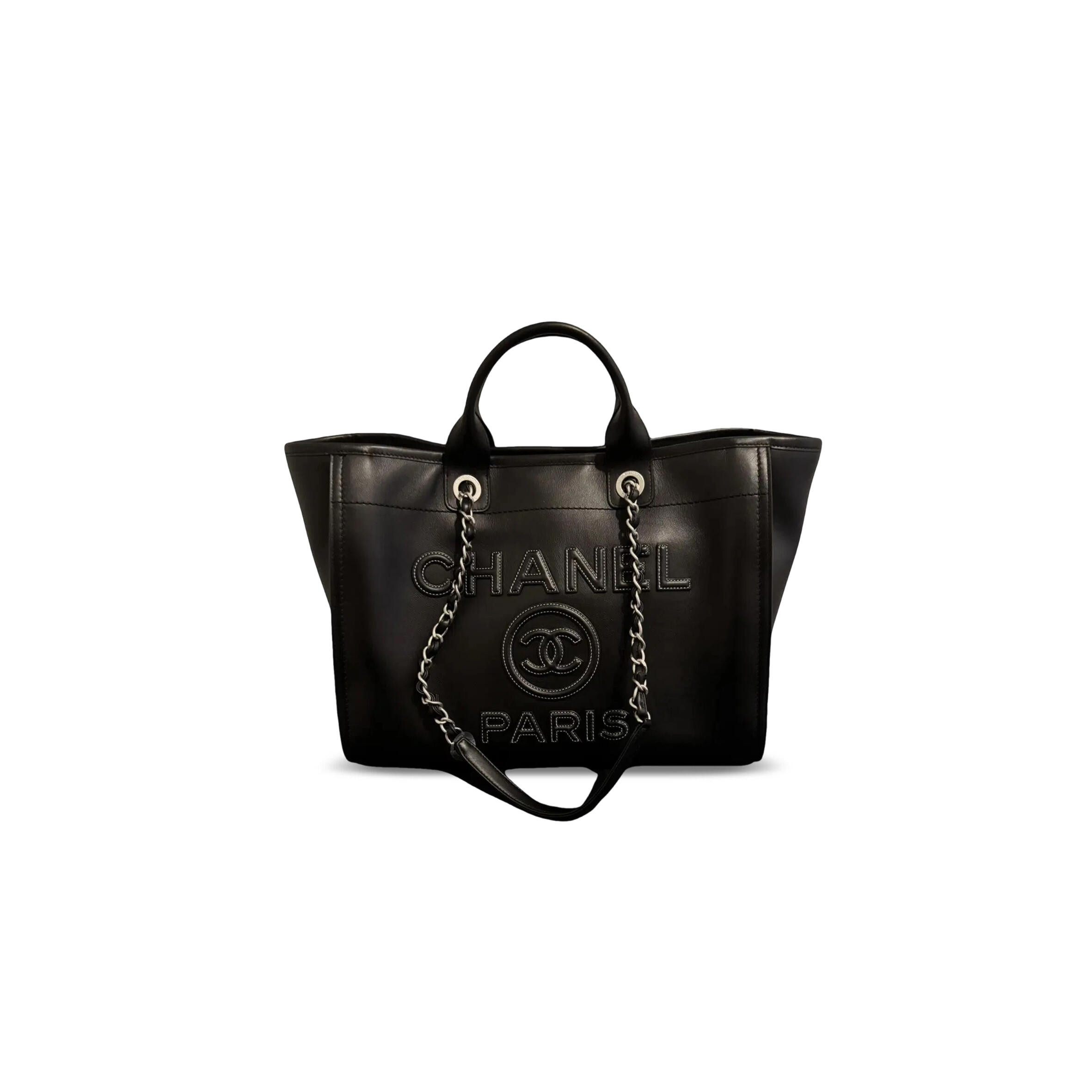 CHANEL LARGE DEAUVILLE SHOPPING BAG (38*28*12cm)